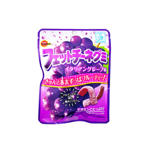 Fettuccine Italian Grape Gummy Strips 50g (Japan) - 10 Pack