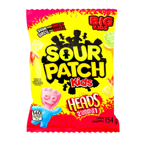 Maynards Sour Patch Kids Heads 154g - 12 Pack