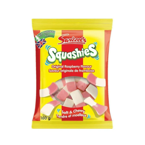 Squashies Drumstick Raspberry 160g - 12 Pack