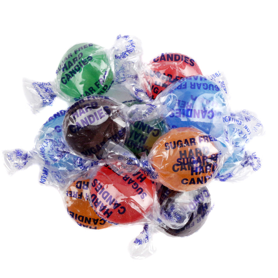 Sugar Free Assorted Fruit Flavour Hard Candy 6lb - Bulk Bag