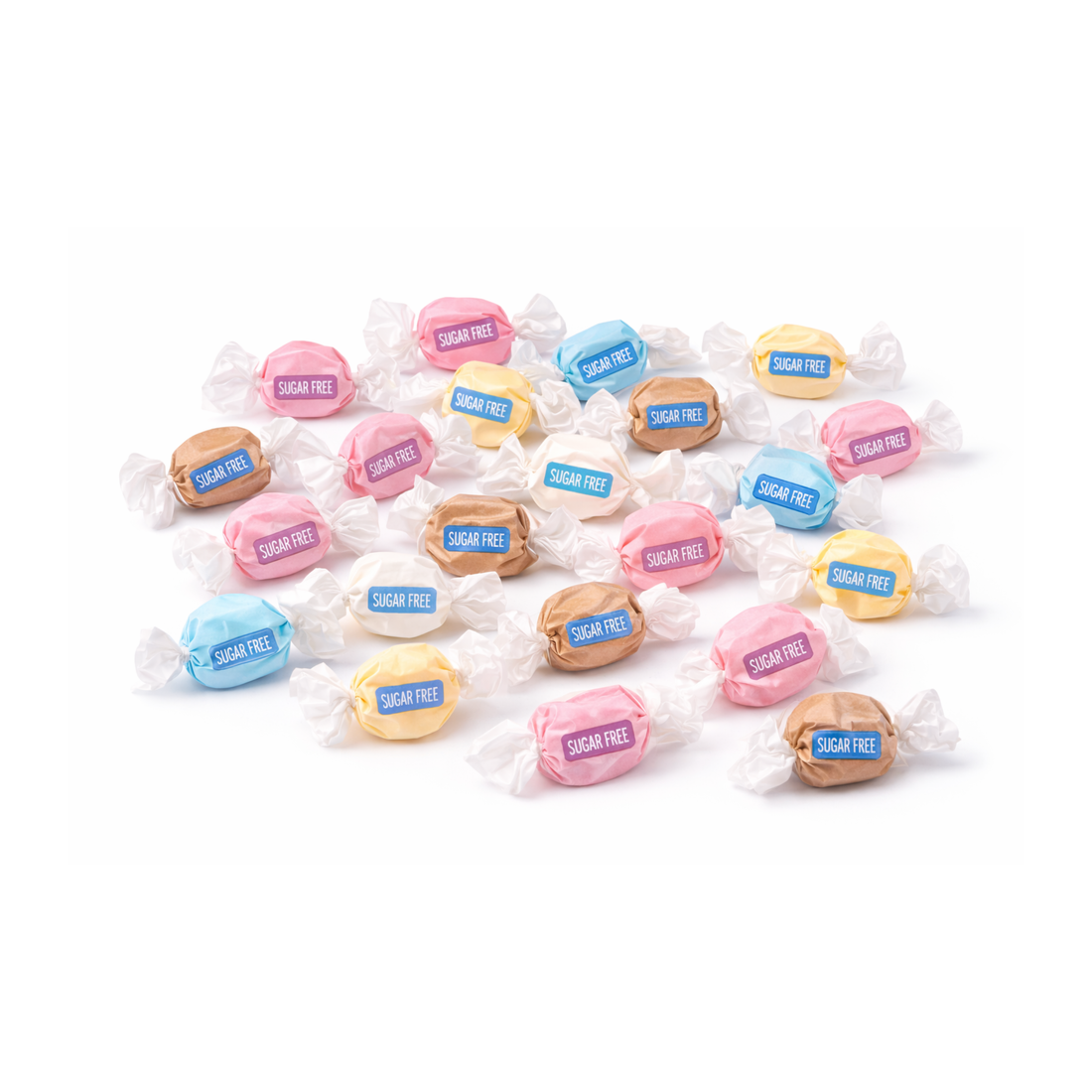 Sugar-Free Assorted Salt Water Taffy 5lb - Bulk Bag